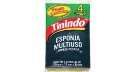 Esponja Multiuso c/04 un - Tinindo