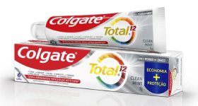 Creme Dental 50g un - Colgate Total 12 Clean Mint