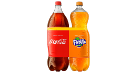 Kit Coca Cola 2L + Fanta 2L 