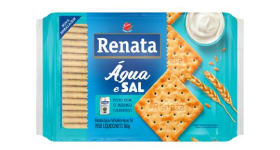 Biscoito Agua e Sal 360g un - Renata
