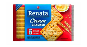 Biscoito Cream Cracker 360g un - Renata