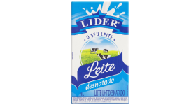 Leite Longa Vida Desnatado 1L un - Lider