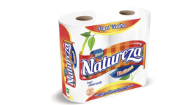 Papel Toalha c/2 un 100 folhas 20x20cm - Natureza