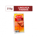Linguiça fininha defumada 215g un - Seara