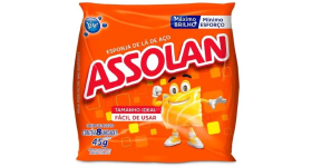 Esponja de Aço 45g c/08 un - Assolan
