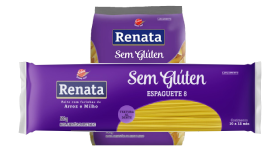 Macarrão s/Gluten 500g un - Renata