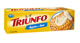 Biscoito Agua e Sal 345g un - Triunfo