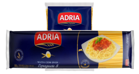 Macarrão c/Ovos Cortes 500g un - Adria