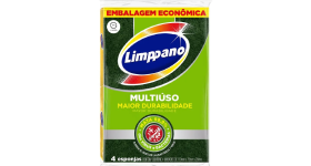 Esponja multiuso c/04 un - Limppano