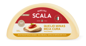 Queijo Minas meia cura 100g un - Scala